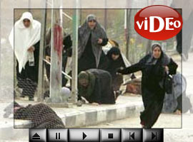 Filistinli kadınları taradılar - Video 