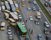 İstanbul trafiği yine felç 