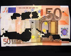 Eriyen Eurolar'da uyuşturucu şüphesi