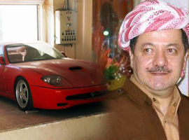 İşte Barzani'nin özel Ferrari'si