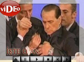 İşte Berlusconi'nin bayıldığı AN-Video