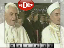 Papa'nın Sultanahmet'te duası-Video
