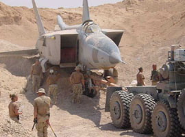 Saddam'ın MIG-25'leri bulundu