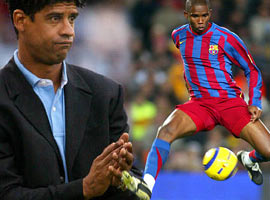 Eto'o krizi çözüldü, Rijkaard memnun