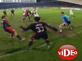 UEFA'da tartışılan gol - Video