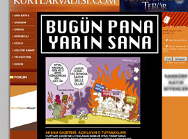 Kurtlar Vadisi için karikatürlü tepki