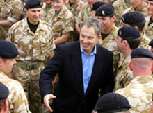 Blair'in asker çekme takvimi