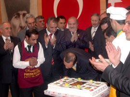 Erdoğan'a sürpriz doğum günü