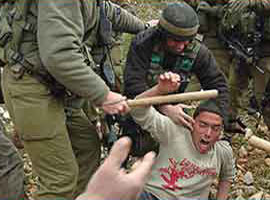 İsrail'in utanç görüntüleri kamerada