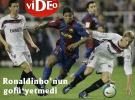 Sevilla, Barça'ladı - Video