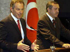 Blair'den Türkiye'ye sürpriz ziyaret