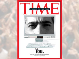 TIME, 'sizi' yılın kişisi seçti