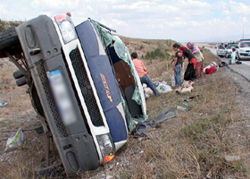 Elazığ'da kaza: 5 ölü, 8 yaralı