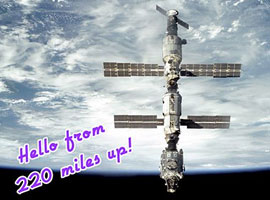 Tıklayın! Uzaya kartpostal gönderin