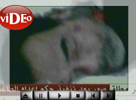 Saddam'ın ceset görüntüleri-Video