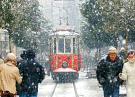 İstanbul'da kar uyarısı