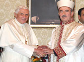 Papa'dan Bardakoğlu'na davet