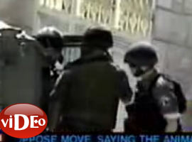 İsrail askerlerinden DAYAK - Video