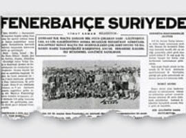 Fenerbahçe'den 2.Suriye seferi