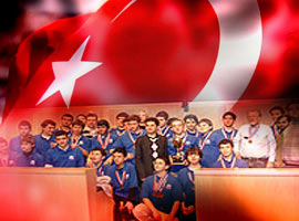 Türk okulu olimpiyat şampiyonu
