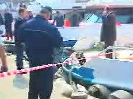Üsküdar'da motor kazası