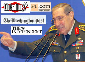 Büyükanıt'ın açıklaması dış basında