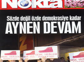 Nokta 'aynen devam' dedi