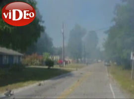 F-18 gösteride çakıldı - Video