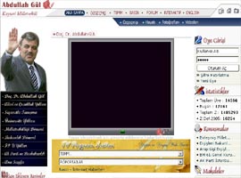 Gül'ün sitesi çöktü