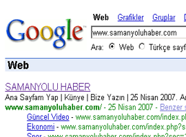 Google ilk kez 1. oldu