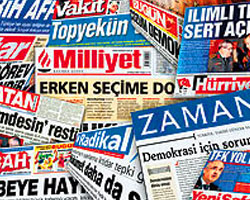 Medyadan bildiriye destek yok  