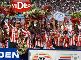PSV 1 gol farkla şampiyon-Video