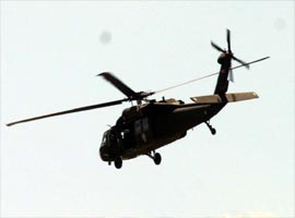 Askeri Helikopter Düştü