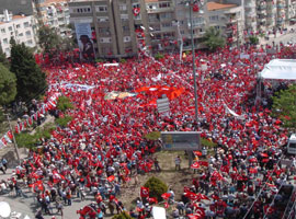 Manisa'ya katılım düşük oldu -FOTO