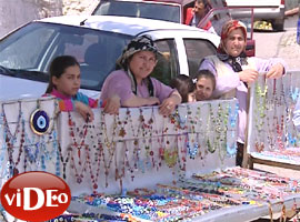 İşte en eski nazar boncuğu tezgahı