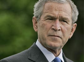 Bush, gaflarına yenisini ekledi-Video