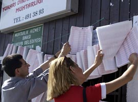 Seçmen listeleri askıda