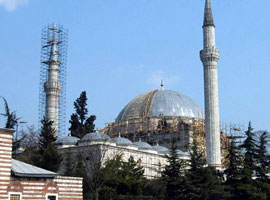 Yavuz Selim Camii onarılıyor