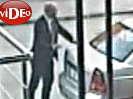 İşadamının ayağından vurulma anı