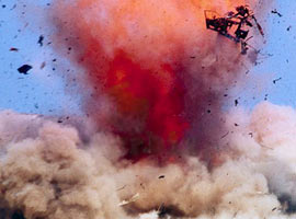 Tunceli-Erzincan yolunda patlama   