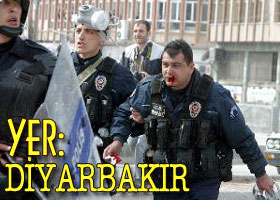 Diyarbakır'da izinsiz gösteri