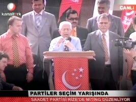 Kanaltürk'ün Saadet Partisi hayranlığı