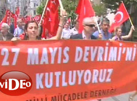 27 Mayıs darbesini kutladılar - Video