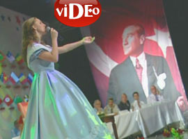 ABD'li öğrenci 'Türkçe' okudu - Video