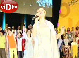 İşte finalin muhteşem açılışı-Video