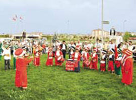 Türkiye'nin en minik mehter takımı