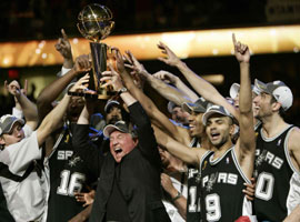 Şampiyon San Antonio Spurs 