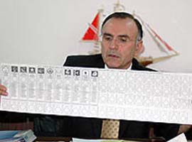 En uzun oy pusulası İstanbul 1. Bölge'de 