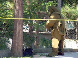 Başbakan gelmeden 'bomba' korkuttu