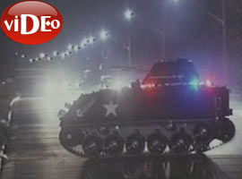 Çekilin ! Tank geliyor... - Video